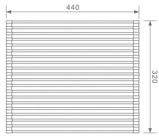 Ролл-мат Raglo R731.44.09 графит Ролл-мат Raglo R731.44.09 графит