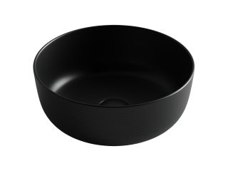 Раковина Ceramicanova Элемент (Element) CN6073MB 36 см чёрный матовый
