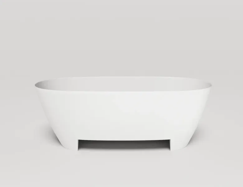 Ванна из искусственного камня Salini Sofia Light S-Sense 103611GRH 165x75см без перелива RAL снаружи
