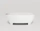 Ванна из искусственного камня Salini Sofia Light S-Sense 103611GRH 165x75см без перелива RAL снаружи