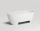 Ванна из искусственного камня Salini Sofia Light S-Sense 103611GRH 165x75см без перелива RAL снаружи