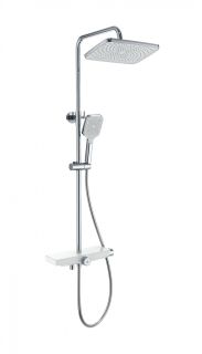 Душевая стойка Wonzon & Woghand ThermoKlick WW-B3098-A-CR с термостатом хром Душевая стойка Wonzon & Woghand ThermoKlick WW-B3098-A-CR с термостатом хром