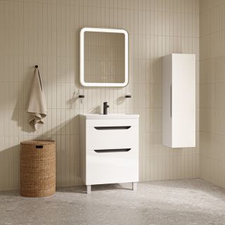 Тумба с раковиной IDDIS Рэй (Ray) RAY60WFi95K 60 см белый