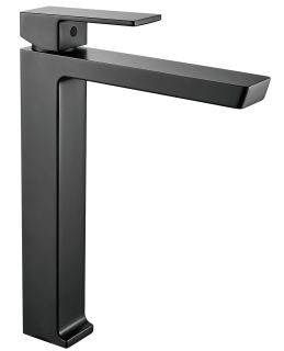 Смеситель для раковины Rose R1811H-1 чёрный матовый Смеситель для раковины Rose R1811H-1 чёрный матовый