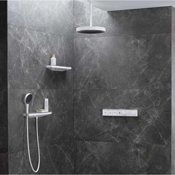 Шланговое подсоединение Hansgrohe Rainfinity 26843700 белый
