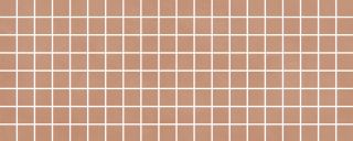 Декор Kerama Marazzi MM7254 Каннареджо мозаичный оранжевый матовый 20x50x0,8 из 160 частей 2.3x2.3