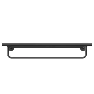 Полка для полотенец Kerama Marazzi Изола IS.06.KM.BLK.M чёрный матовый