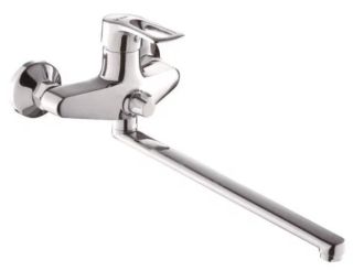 Смеситель для ванны Shevanik S5122 хром Смеситель для ванны Shevanik S5122 хром