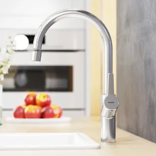 Смеситель для кухни Damixa Eclipse  310722000 высокий хром Смеситель для кухни Damixa Eclipse  310722000 высокий хром