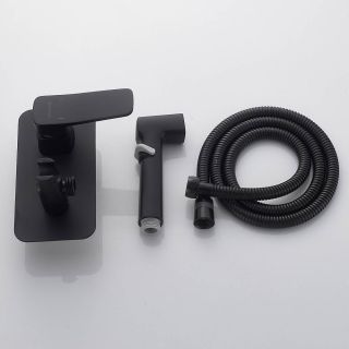 Гигиенический душ со смесителем Shevanik S9905H чёрный Гигиенический душ со смесителем Shevanik S9905H чёрный
