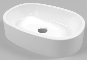 Раковина Whitecross Obsidian A 0733.050035.100 50см белый глянец