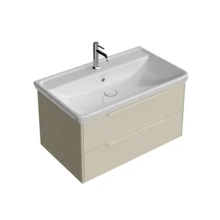 Тумба под раковину Kerama Marazzi Элеганс KMELCb80MPL2 80 см жемчужный лён