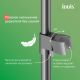 Душевая стойка IDDIS Паркер (Parker) PARGM3Fi06 графит матовый