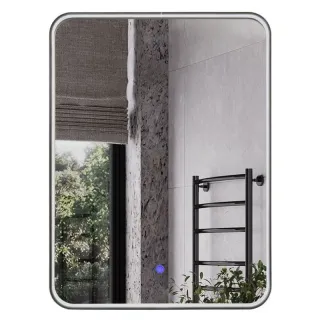 Зеркало Comforty Сириус 60 00-00020613 черный матовый