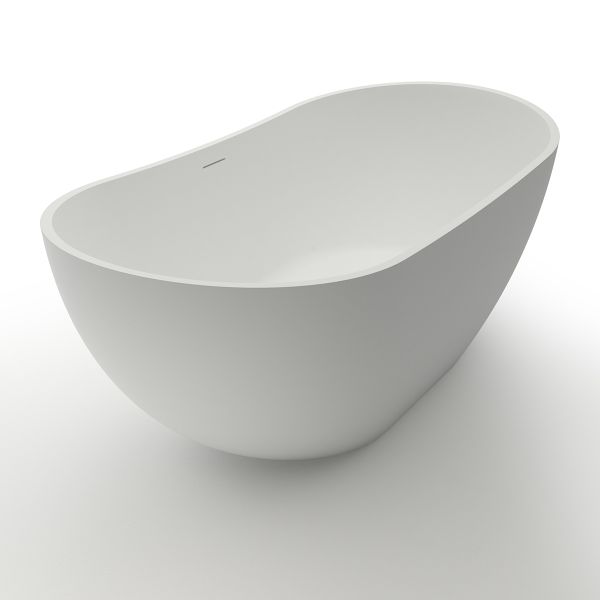 Ванна из искусственного камня Azario JENNER JEN16385S  свободностоящая 1630x850x640 Ванна из искусственного камня Azario JENNER JEN16385S  свободностоящая 1630x850x640