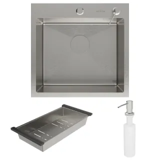 Кухонная мойка Roxenbath Simple 50 560220-50 сатин