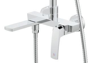 Душевая стойка Azario Conda AZ-K2411 хром