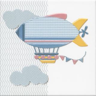 Плитка Kerama Marazzi VT\A373\5009 Декор Бон Вояж «Ракета» 20x20x0,69