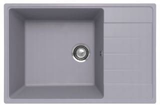 Кухонная мойка Ulgran Quartz Prima 760-05 бетон Кухонная мойка Ulgran Quartz Prima 760-05 бетон