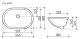 Встраиваемая раковина Ceramica Nova Element CN6044 58см белый Встраиваемая раковина Ceramica Nova Element CN6044 58см белый