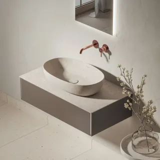 Раковина Kerama Marazzi Плаза KMPLWb60MBeSt0 60 см риккарди бежевый