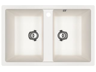 Кухонная мойка Ulgran Classic U-608-341 ультра-белый Кухонная мойка Ulgran Classic U-608-341 ультра-белый