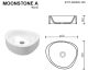 Раковина Whitecross Moonstone A 0727.040035.100 40см белый глянец