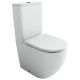 Напольный унитаз Ceramicanova Мия (Mia) CN1801T торнадо с бачком сиденье микролифт белый