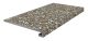 Ступень Kerama Marazzi KM6060G0051RGCF клееная фронтальная Бричиола коричневый матовый обрезной 33x60x0,9