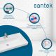 Мебельная раковина Santek Адриана 1WH501629 90 см белый