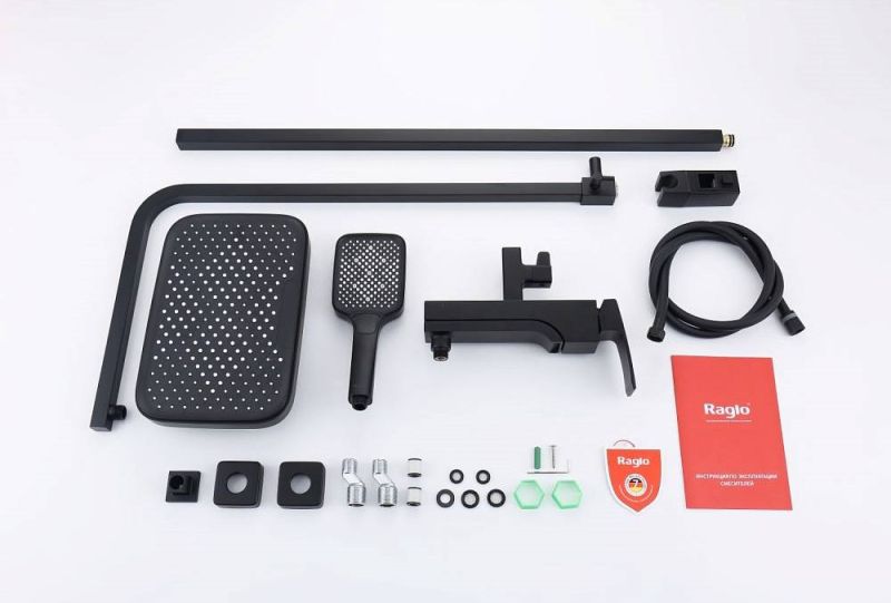 Душевая стойка Raglo R02.24.06 чёрный Душевая стойка Raglo R02.24.06 чёрный
