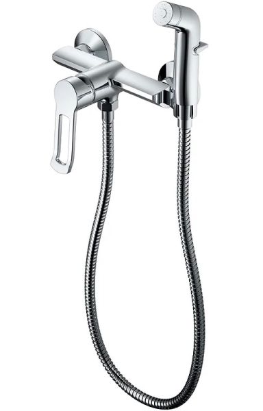 Гигиенический душ со смесителем Haiba HB55556 хром