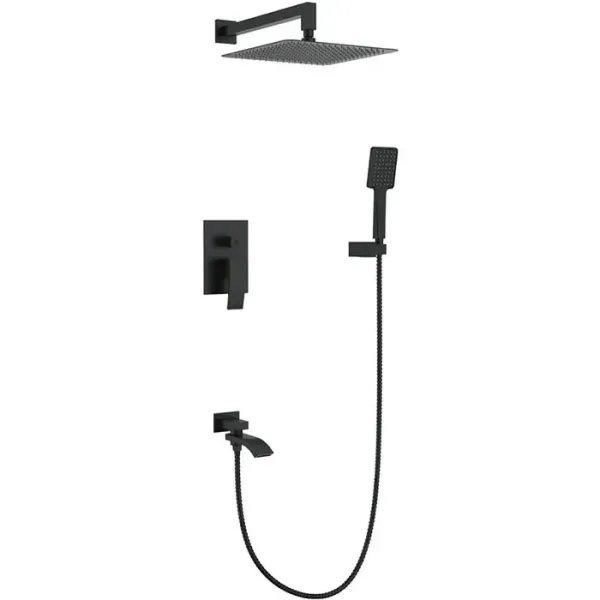 Душевой комплект Gappo G7107-6 чёрный