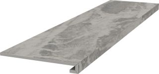 Ступень Kerama Marazzi Альбино DL503120R\GCF Клееная Серый Обрезной 33x119.5