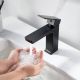Смеситель для раковины Rose R1801H-1 чёрный матовый