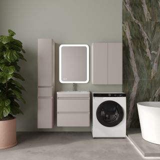 Тумба под раковину Style Line Атлантика Люкс Плюс СС-00002591 60 см карамель