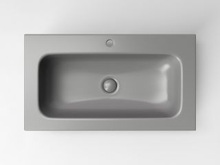 Раковина Ceramicanova Грация (Grace) CN7012MH 80 см антрацит матовый