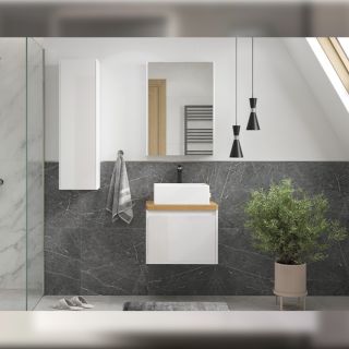 Столешница Velvex Klaufs 60 без отверстий, Invisible Line Столешница Velvex Klaufs 60 без отверстий, Invisible Line