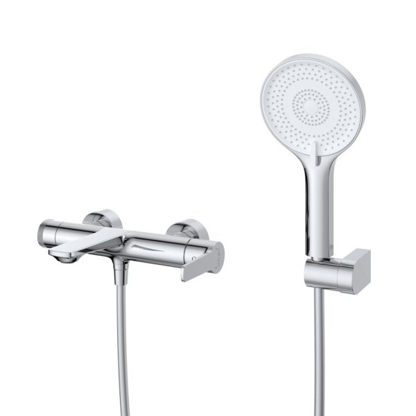 Комплект смесителей для ванной комнаты BelBagno LUX-VD/LS-01 хром