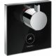 Смеситель для душа Hansgrohe Ecostat Square 15735600 черный хром Смеситель для душа Hansgrohe Ecostat Square 15735600 черный хром