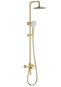 Душевая стойка Wonzon & Woghand Click WW-N3S962-BG брашированное золото