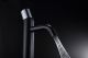 Смеситель для накладной раковины Boheme Stick Black diamond чёрный/хром 122-BCR