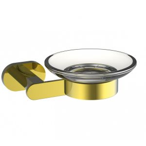 Мыльница с держателем Wonzon & Woghand First WW-8422-LG золото глянцевое