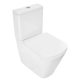 Унитаз-компакт Azario Terra AZ-1373AT безободковый торнадо белый