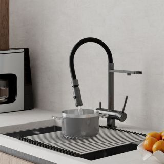 Смеситель для кухни IDDIS Ace ACEGMFFi05 графит Смеситель для кухни IDDIS Ace ACEGMFFi05 графит