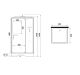 Душевая кабина Niagara Standart ST80/15Q/BL 80x80 см профиль чёрный стекло прозрачное