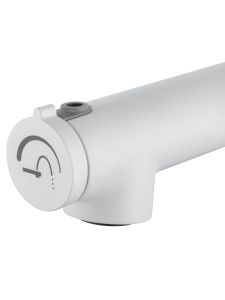 Смеситель для раковины Wonzon & Woghand WW-H1017-MW с функцией полоскания белый матовый