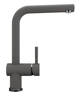 Смеситель для кухни Ulgran Quartz UQ-022-09 асфальт Смеситель для кухни Ulgran Quartz UQ-022-09 асфальт