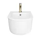 Биде Kerama Marazzi Элеганс KMELBd53MWh2 белый матовый