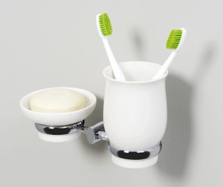 Wasserkraft K-24126 Держатель стакана и мыльницы Wasserkraft K-24126 Держатель стакана и мыльницы